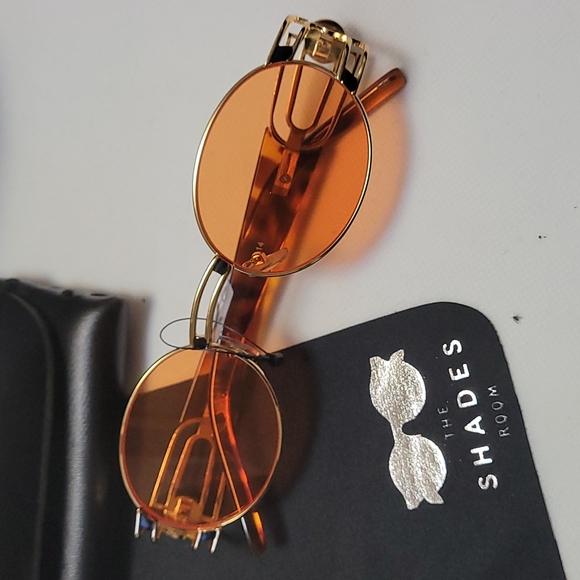 2FOR$30 BRAND NEW OVAL LENS GOLD FRAME W/ TORTOISE SHELL +/CASE - Picture 3 of 3